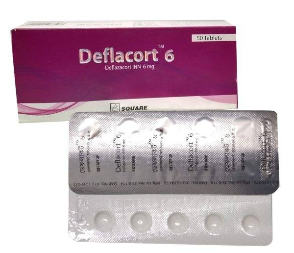 Deflacort 6mg Tablet